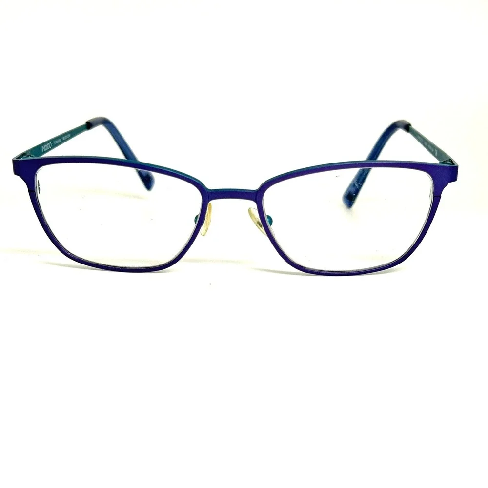 Modo 4212 Titanium Eyeglasses Lilac Teal Purple Frames 50-16-138 Designer
